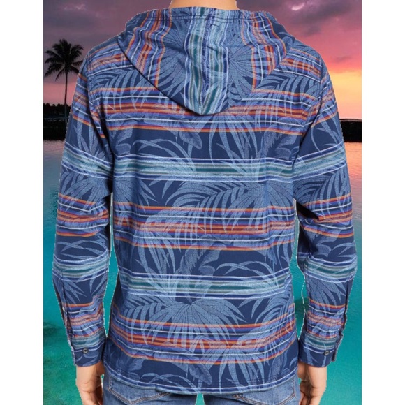 Tommy Bahama x Pendleton Island Serape Hoodie - Picture 2 of 5